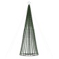 vidaXL Árbol de Navidad cono de luz 688 LEDs blanco cálido 300 cm vidaXL Árbol de Navidad cono de luz 688 LEDs blanco cálido 300 cm