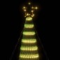 vidaXL Árbol de Navidad cono de luz 688 LEDs blanco cálido 300 cm vidaXL Árbol de Navidad cono de luz 688 LEDs blanco cálido 300 cm