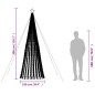 vidaXL Árbol de Navidad cono de luz 688 LEDs blanco cálido 300 cm vidaXL Árbol de Navidad cono de luz 688 LEDs blanco cálido 300 cm