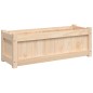 vidaXL Jardineras de exterior 2 unidades madera maciza de pino vidaXL Jardineras de exterior 2 unidades madera maciza de pino