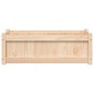 vidaXL Jardineras de exterior 2 unidades madera maciza de pino vidaXL Jardineras de exterior 2 unidades madera maciza de pino