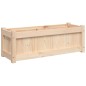 vidaXL Jardineras de exterior 2 unidades madera maciza de pino vidaXL Jardineras de exterior 2 unidades madera maciza de pino