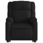 vidaXL Sillón de masaje elevable eléctrico cuero sintético negro vidaXL Sillón de masaje elevable eléctrico cuero sintético negro