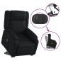 vidaXL Sillón de masaje elevable eléctrico cuero sintético negro vidaXL Sillón de masaje elevable eléctrico cuero sintético negro