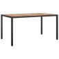 vidaXL Set de muebles jardín 5 pzas con cojines ratán sintético negro vidaXL Set de muebles jardín 5 pzas con cojines ratán sintético negro