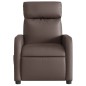 vidaXL Sillón de masaje reclinable eléctrico cuero sintético marrón vidaXL Sillón de masaje reclinable eléctrico cuero sintético marrón