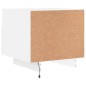 vidaXL Mesitas de noche con luces LED 2 unidades blanco 40x39x37 cm vidaXL Mesitas de noche con luces LED 2 unidades blanco 40x39x37 cm