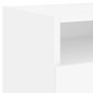 vidaXL Mesitas de noche con luces LED 2 unidades blanco 40x39x37 cm vidaXL Mesitas de noche con luces LED 2 unidades blanco 40x39x37 cm