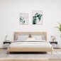 vidaXL Mesitas de noche con luces LED 2 uds gris Sonoma 40x39x37 cm vidaXL Mesitas de noche con luces LED 2 uds gris Sonoma 40x39x37 cm