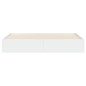 vidaXL Estructura cama con cajones madera ingeniería blanca 200x200 cm vidaXL Estructura cama con cajones madera ingeniería blanca 200x200 cm