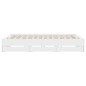 vidaXL Estructura cama con cajones madera ingeniería blanca 200x200 cm vidaXL Estructura cama con cajones madera ingeniería blanca 200x200 cm