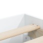 vidaXL Estructura cama con cajones madera ingeniería blanca 200x200 cm vidaXL Estructura cama con cajones madera ingeniería blanca 200x200 cm
