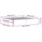 vidaXL Estructura cama con cajones madera ingeniería blanca 200x200 cm vidaXL Estructura cama con cajones madera ingeniería blanca 200x200 cm