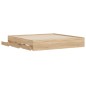 vidaXL Cama con cajones madera ingeniería roble Sonoma 200x200 cm vidaXL Cama con cajones madera ingeniería roble Sonoma 200x200 cm