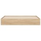 vidaXL Cama con cajones madera ingeniería roble Sonoma 200x200 cm vidaXL Cama con cajones madera ingeniería roble Sonoma 200x200 cm