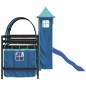vidaXL Cama alta para niños con torre madera pino azul 90x190 cm vidaXL Cama alta para niños con torre madera pino azul 90x190 cm