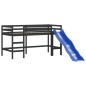 vidaXL Cama alta para niños con torre madera pino azul 90x190 cm vidaXL Cama alta para niños con torre madera pino azul 90x190 cm
