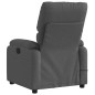vidaXL Sillón reclinable de masaje eléctrico tela gris oscuro vidaXL Sillón reclinable de masaje eléctrico tela gris oscuro