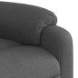 vidaXL Sillón reclinable de masaje eléctrico tela gris oscuro vidaXL Sillón reclinable de masaje eléctrico tela gris oscuro