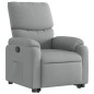 vidaXL Sillón reclinable elevable de tela gris claro vidaXL Sillón reclinable elevable de tela gris claro