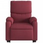 vidaXL Sillón reclinable de masaje elevable tela rojo tinto vidaXL Sillón reclinable de masaje elevable tela rojo tinto