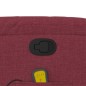 vidaXL Sillón reclinable de masaje elevable tela rojo tinto vidaXL Sillón reclinable de masaje elevable tela rojo tinto