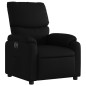 vidaXL Sillón reclinable eléctrico de cuero sintético negro vidaXL Sillón reclinable eléctrico de cuero sintético negro