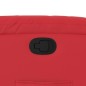 vidaXL Sillón reclinable elevable cuero artificial rojo