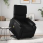 vidaXL Sillón reclinable de masaje de pie cuero artificial negro vidaXL Sillón reclinable de masaje de pie cuero artificial negro