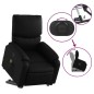vidaXL Sillón reclinable de masaje de pie cuero artificial negro vidaXL Sillón reclinable de masaje de pie cuero artificial negro