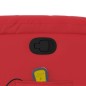 vidaXL Sillón reclinable de masaje de pie cuero artificial rojo vidaXL Sillón reclinable de masaje de pie cuero artificial rojo