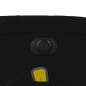 vidaXL Sillón reclinable de masaje eléctrico tela negro vidaXL Sillón reclinable de masaje eléctrico tela negro