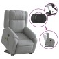 vidaXL Sillón de masaje reclinable de pie de tela gris claro vidaXL Sillón de masaje reclinable de pie de tela gris claro