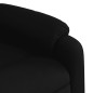 vidaXL Sillón de masaje eléctrico reclinable elevable tela negro vidaXL Sillón de masaje eléctrico reclinable elevable tela negro