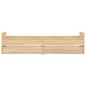 vidaXL Estructura de cama con cajones roble Sonoma 90x190 cm vidaXL Estructura de cama con cajones roble Sonoma 90x190 cm