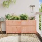 vidaXL Jardinera madera maciza de abeto Douglas 150x50x70 cm