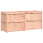 vidaXL Jardinera madera maciza de abeto Douglas 150x50x70 cm