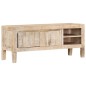 vidaXL Mueble de TV madera maciza de mango 110x35x46 cm