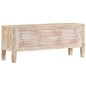 vidaXL Mueble de TV madera maciza de mango 110x35x46 cm