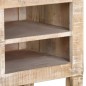 vidaXL Mueble de TV madera maciza de mango 110x35x46 cm