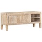 vidaXL Mueble de TV madera maciza de mango 110x35x46 cm
