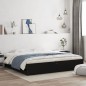 vidaXL Estructura cama con cajones madera ingeniería negra 180x200 cm