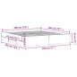 vidaXL Cama con cajones madera ingeniería marrón roble 180x200 cm vidaXL Cama con cajones madera ingeniería marrón roble 180x200 cm