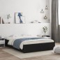 vidaXL Cama con cajones madera de ingeniería negro 140x190 cm vidaXL Cama con cajones madera de ingeniería negro 140x190 cm