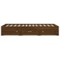 vidaXL Cama con cajones madera de ingeniería marrón roble 120x190 cm vidaXL Cama con cajones madera de ingeniería marrón roble 120x190 cm