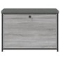vidaXL Banco zapatero con cajón abatible gris Sonoma 82x32x56 cm vidaXL Banco zapatero con cajón abatible gris Sonoma 82x32x56 cm