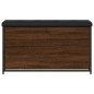 vidaXL Banco zapatero con cajón abatible roble marrón 102x32x56 cm vidaXL Banco zapatero con cajón abatible roble marrón 102x32x56 cm