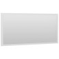 vidaXL Set muebles de baño 2 piezas madera contrachapada blanco brillo