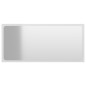 vidaXL Set muebles de baño 2 piezas madera contrachapada blanco brillo