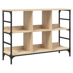 vidaXL Aparador de madera de ingeniería roble Sonoma 102x32x73,5 cm